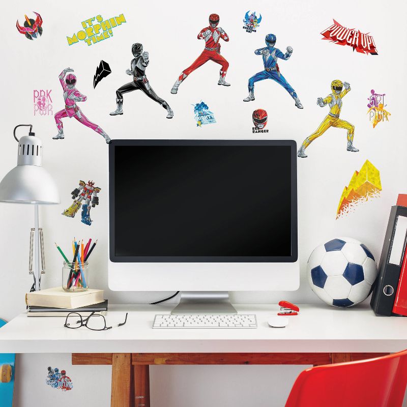 Power Rangers Peel and Stick Wall Decals - RoomMates