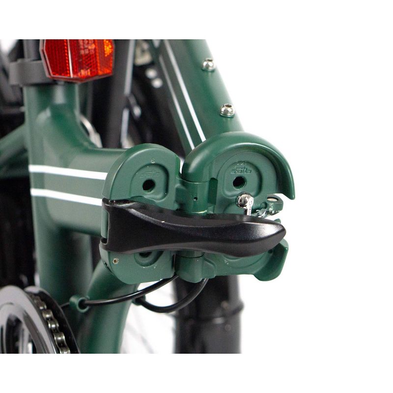 ZiZZO Forte Duty 7-Speed 20" Folding Bike - Green