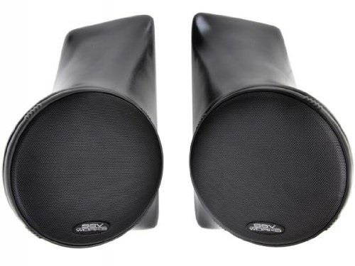 ssv works arctic cat wildcat front stereo speaker pods includes 6 1/2" speakers