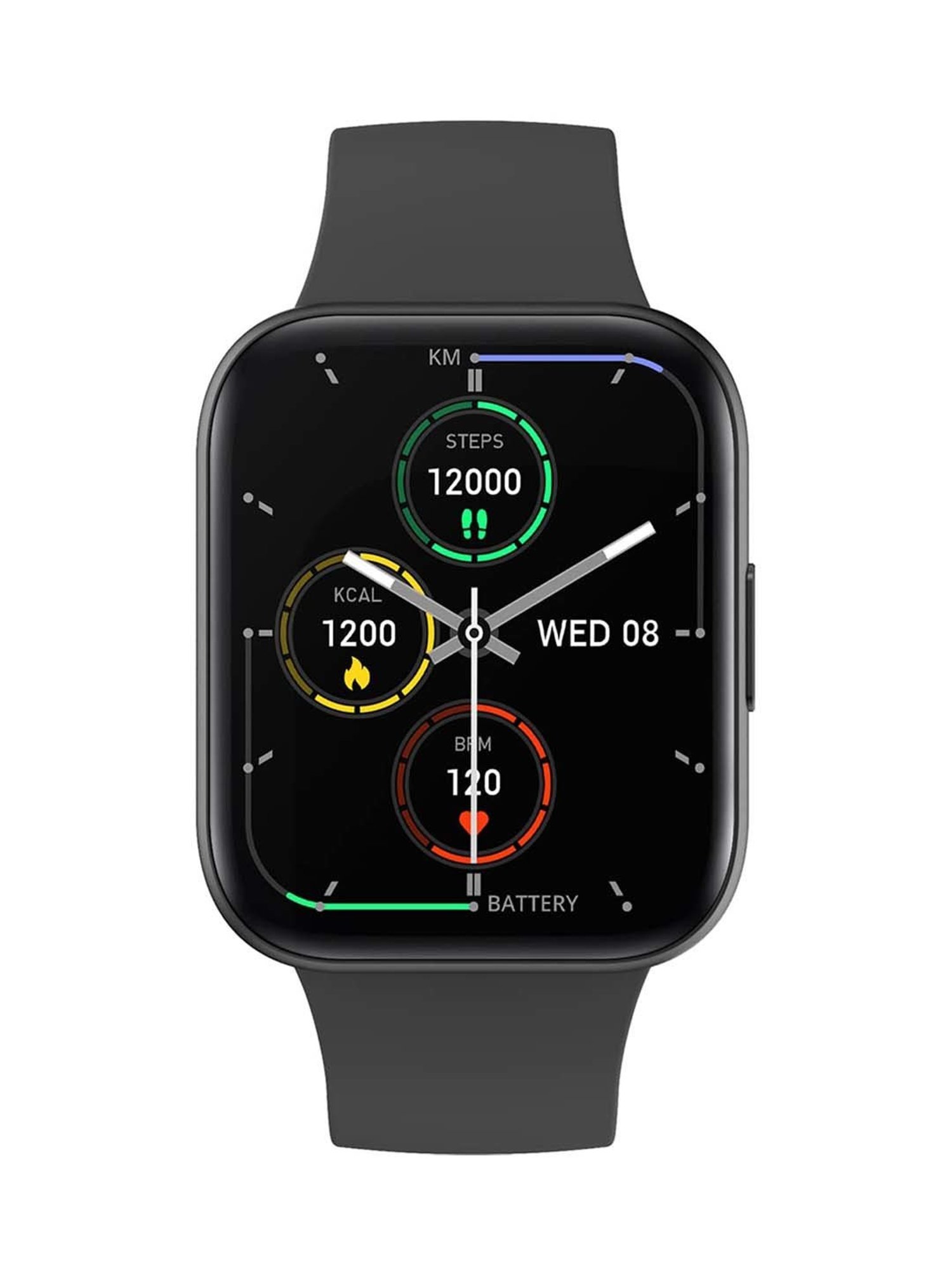 MAXX SX25 Ace Smart Watch with Multiple Sports Mode & Faces (Black)