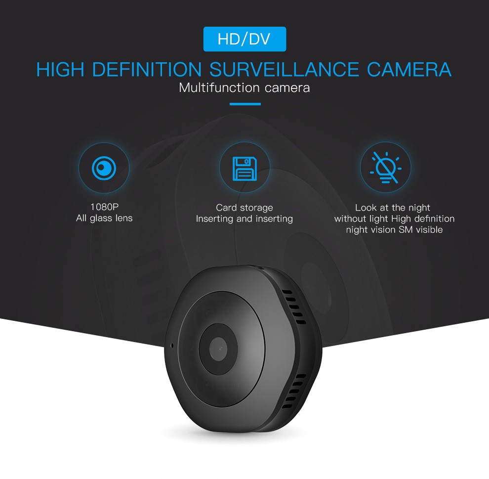 WFDBELL1 Smart Home Wi-Fi Doorbell, HD Camera, Two-Way Audio, No Hub Required