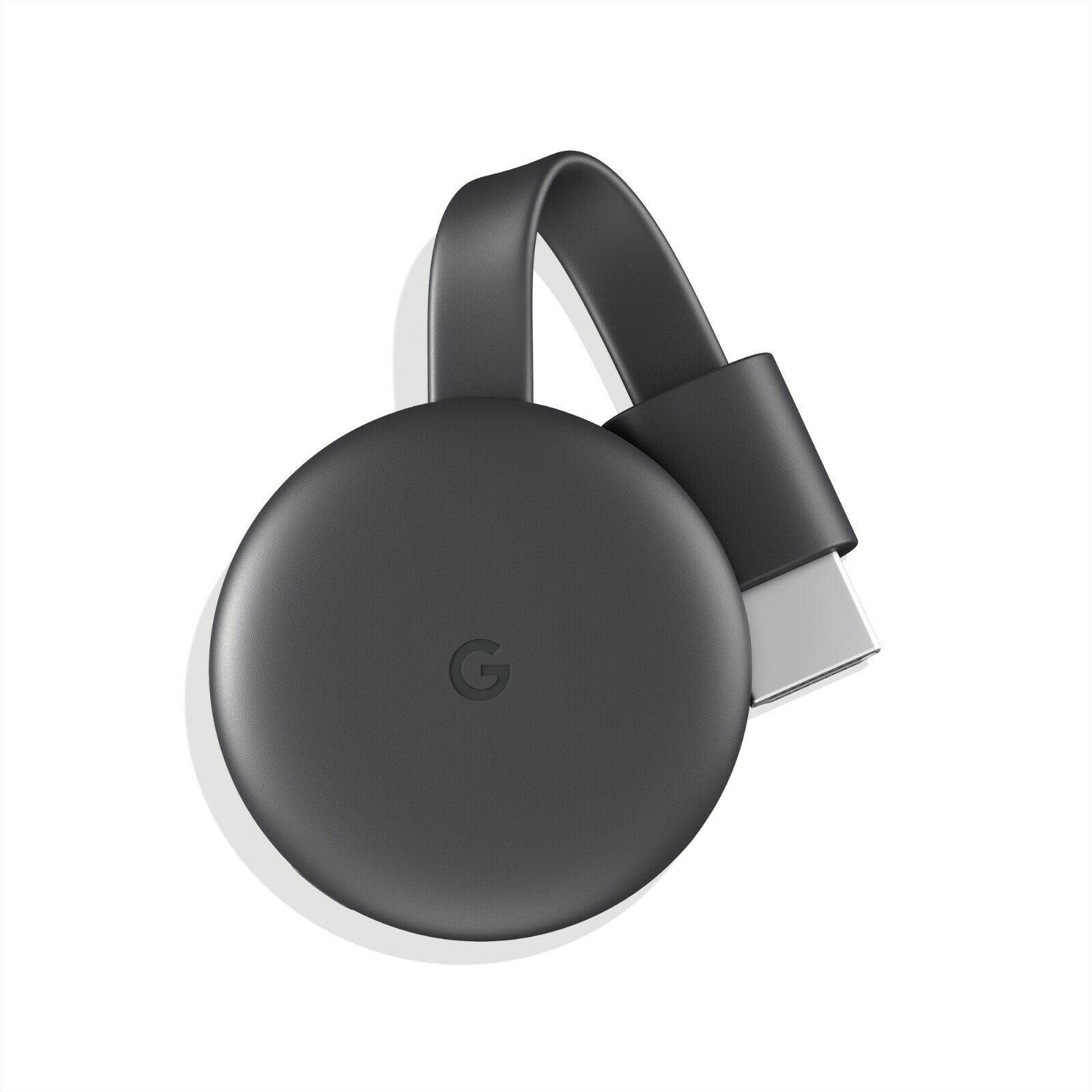 Google Chromecast 3rd Gen Digital HDMI Media Streaming - Black - Opne.Box