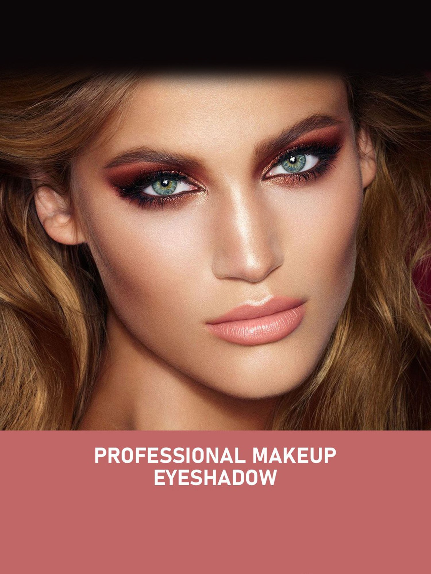 Half N Half Professional Makeup Eyeshadow Palette 01 Matte - 18 gm