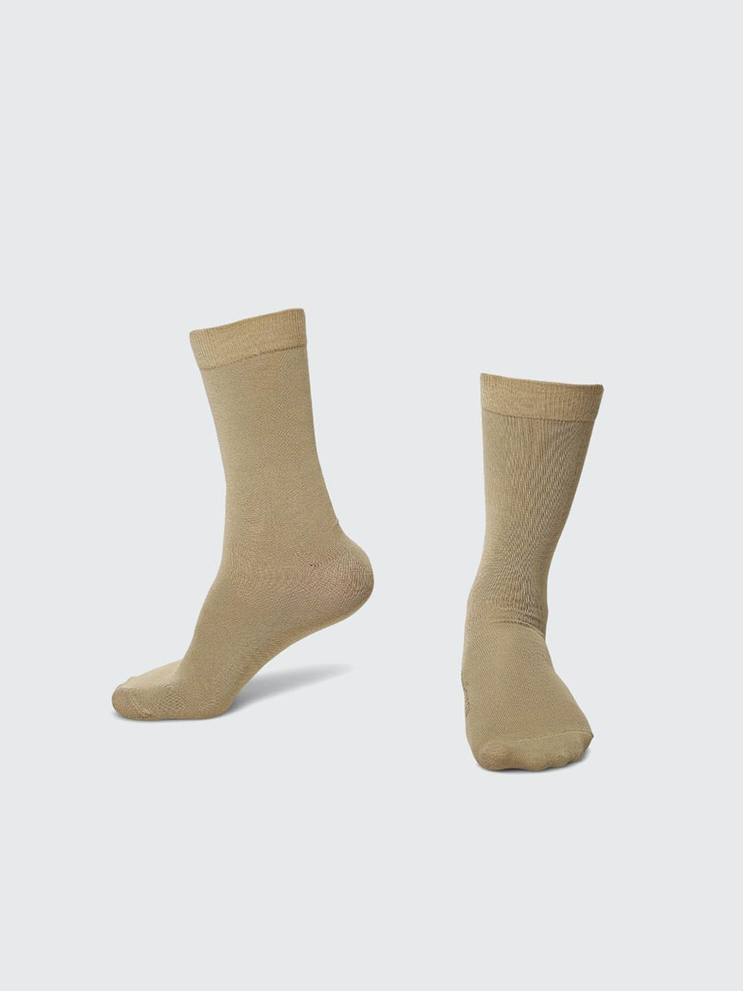 Bonjour Brown and Black Socks (Pack Of 2)