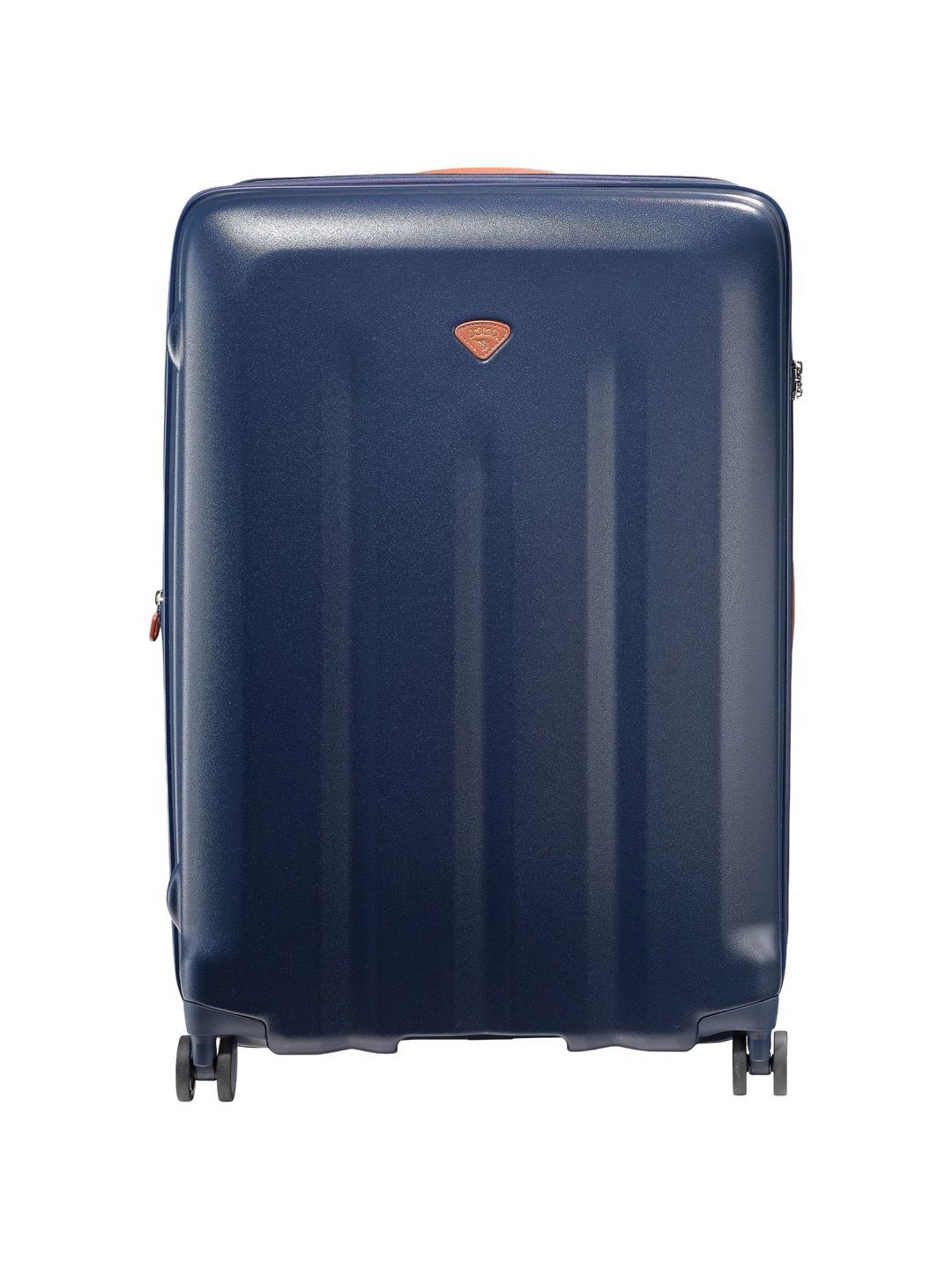 Jump Uppsala Rigid Navy 8 Wheels Large Hard Cabin Trolley Bag