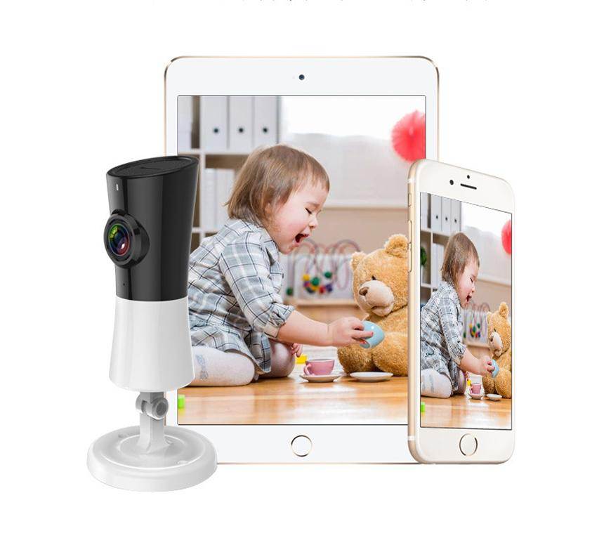 APP WIFI 720P Two Way Intercom 180&deg;Panoramic Camera Rotating Remote Monitoring  G-301C