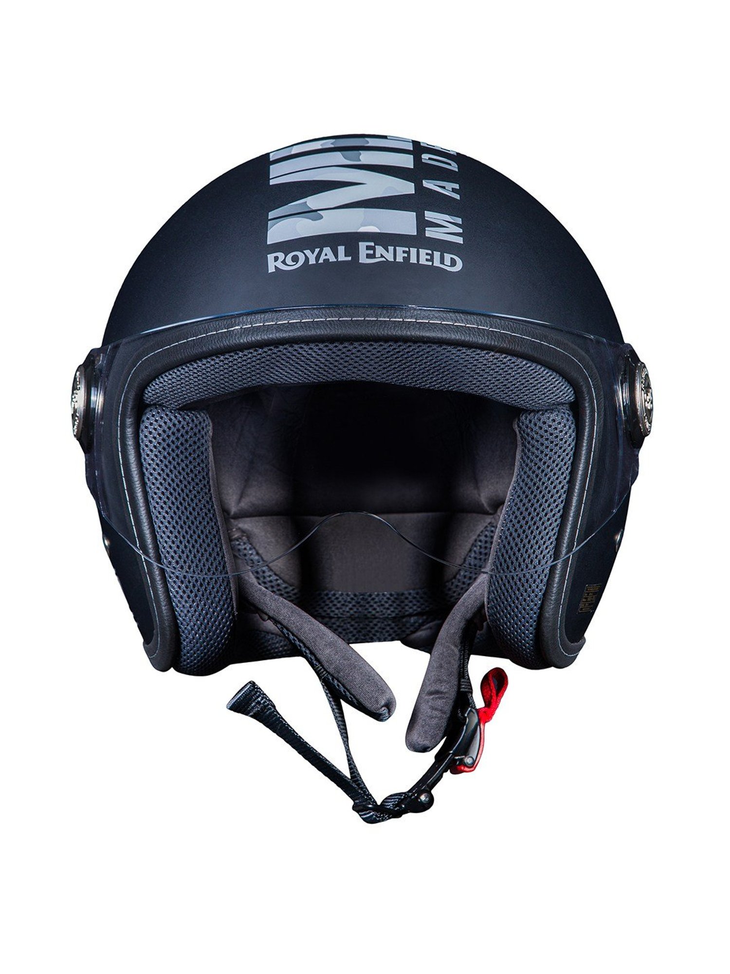 Royal Enfield Chopper Open Face MLG Helmet Matt Black XL