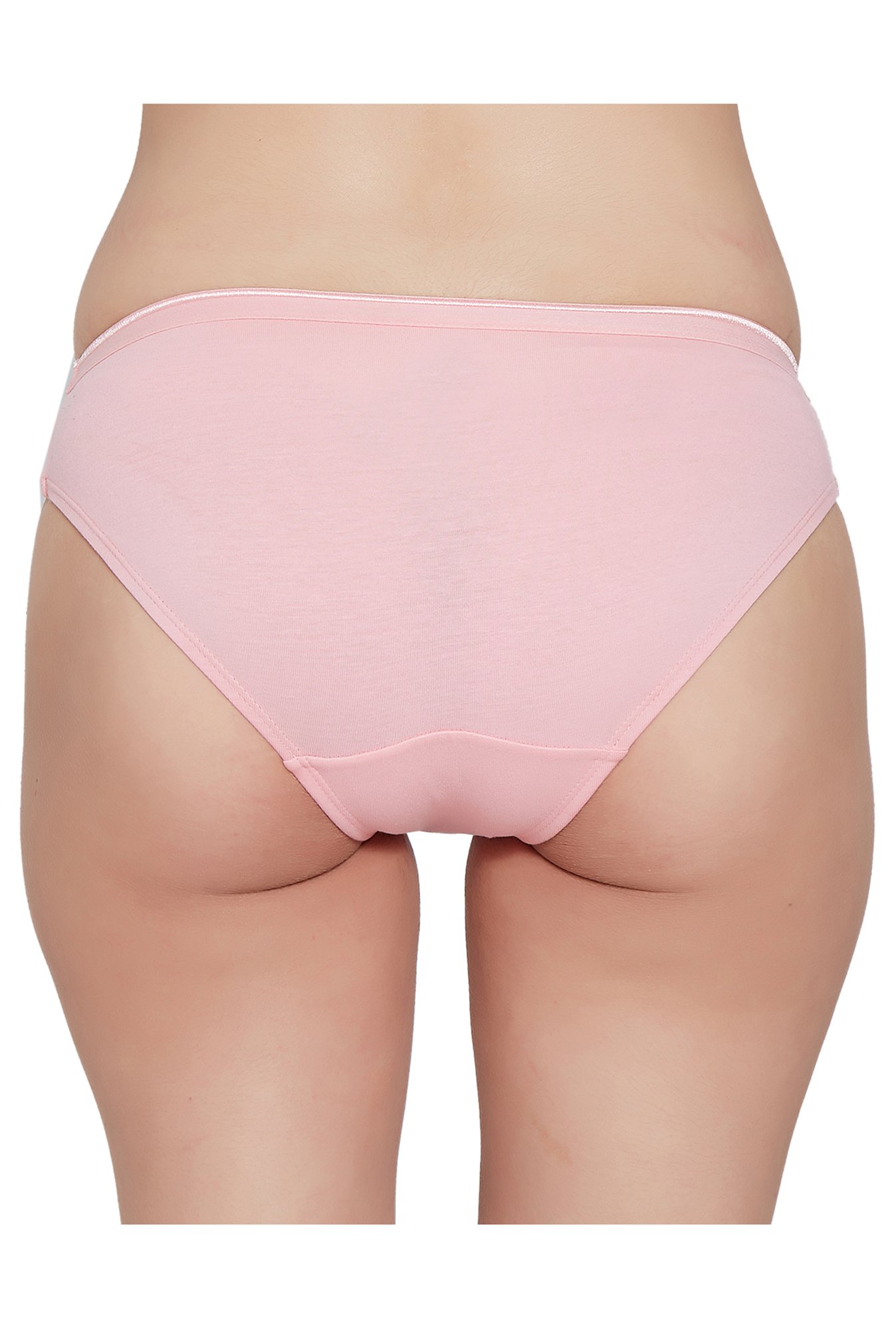 Soie Black, Beige & Pink Cotton Hipster Panty (Pack Of 3)