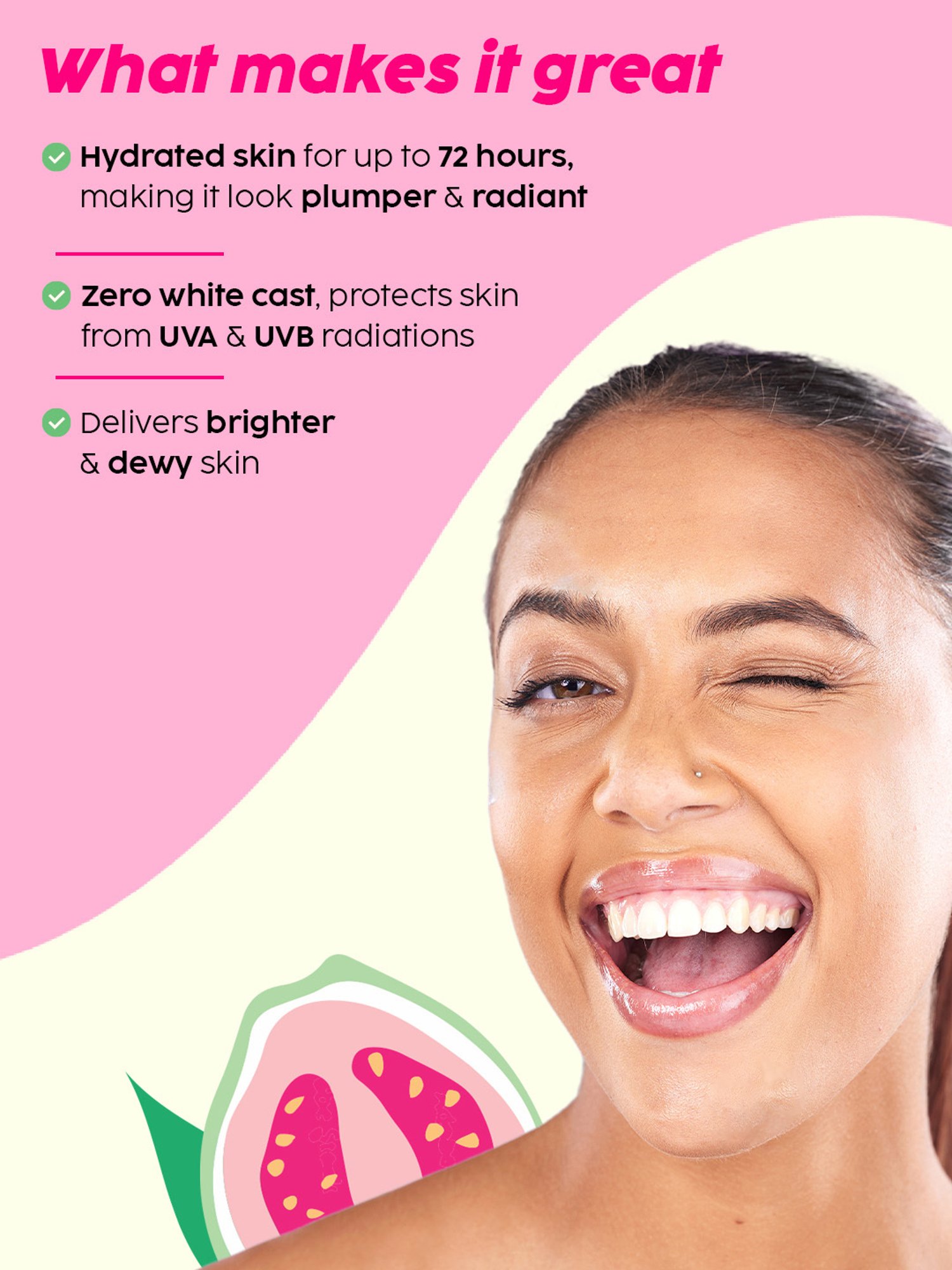 PLIX THE PLANT FIX Guava Glow Dewy Serum & Invisible Sunscreen Combo