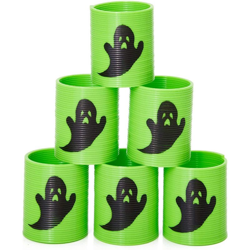 Spooky Central 24 Pack Magic Springs Party Favors for Halloween in 4 Colors, 1.75 x 2 in
