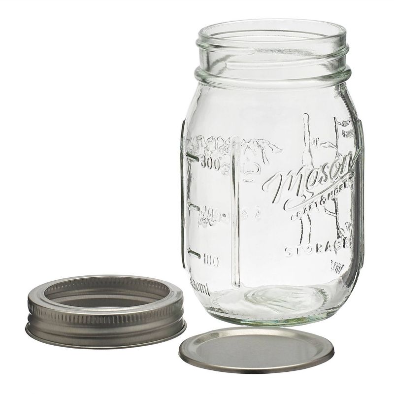 Masontops Pickle Pipe and Pickle Pebble Mason Jar Fermentation Kit - Wide