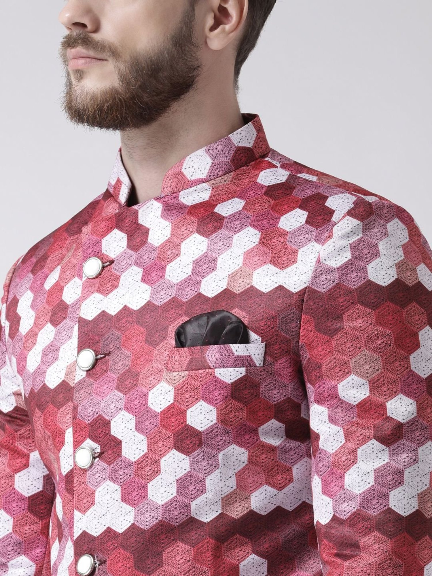 Vastramay White Cotton Straight Fit Embroidery Ethnic Suits