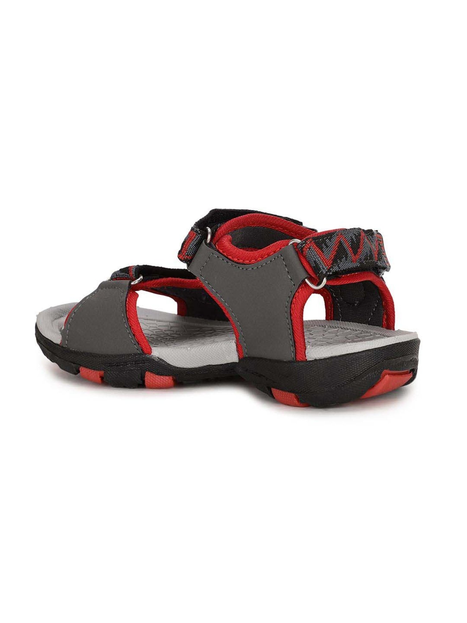Bubblegummers by Bata Kids Grey & Red Floater Sandals