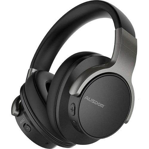Ausdom ANC8 Active Noise Cancelling Wireless Bluetooth Headphones With Mic