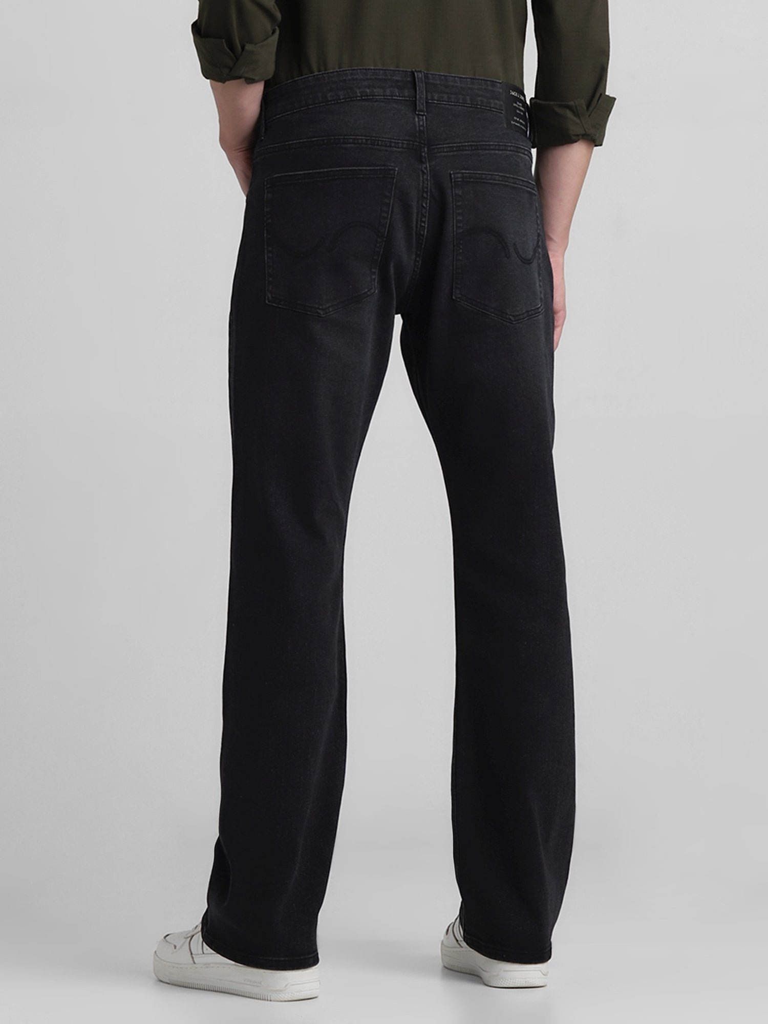 Jack & Jones Black Bootcut Jeans