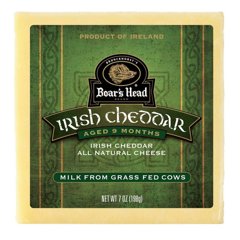 Boar's Head Irish Cheddar Cheese - 7oz