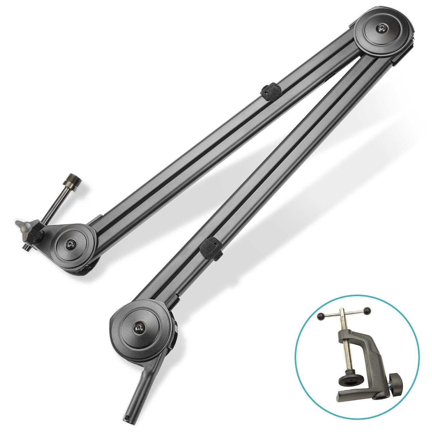 Knox Gear 38" Microphone Studio Stand for Yeti and Snowball Microphones