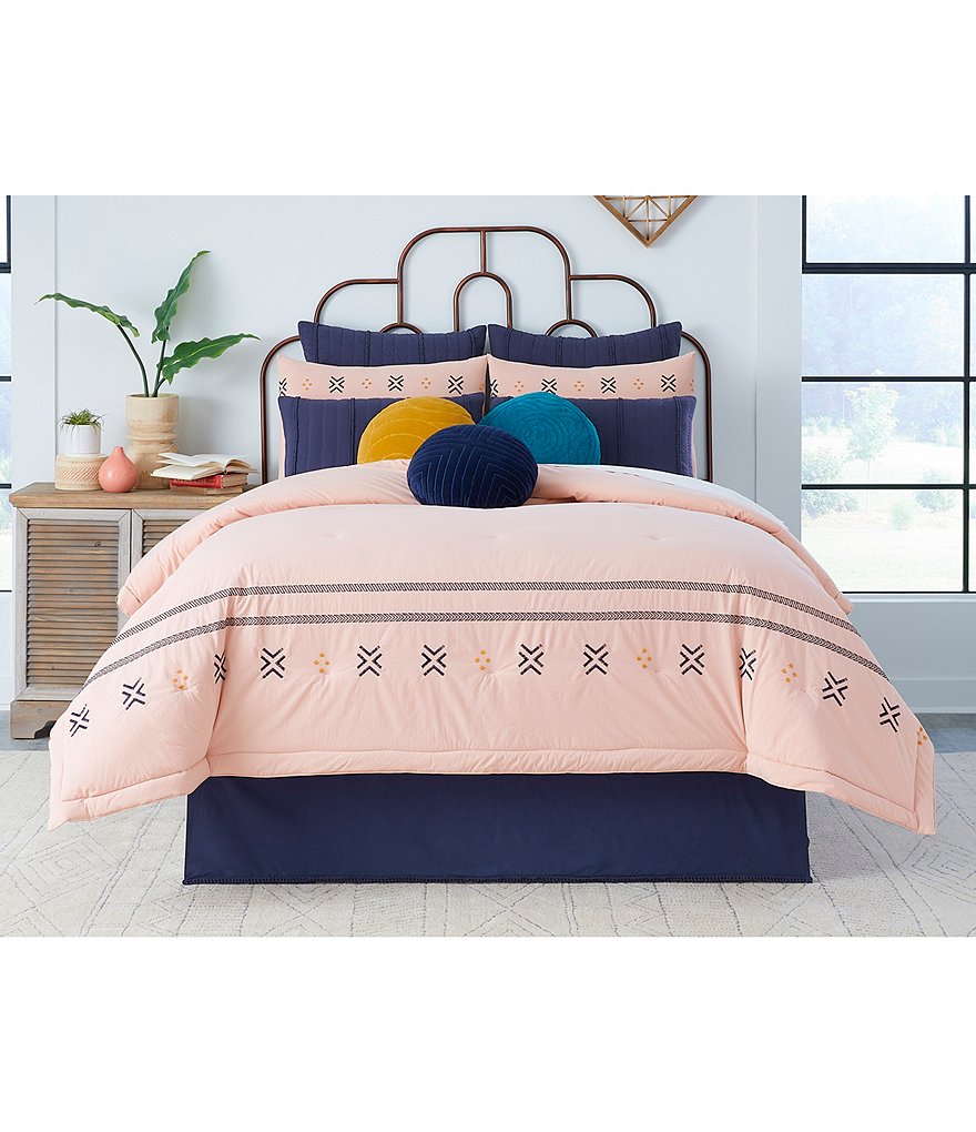 Studio D Jaylen Embroidered Comforter Mini Set