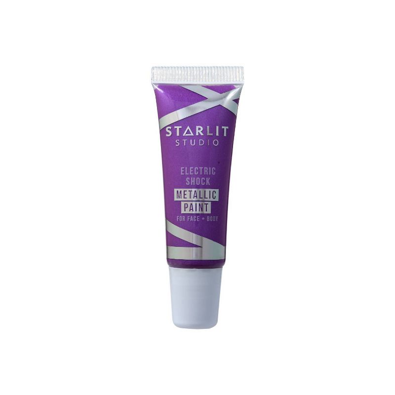 Starlit Studio Electric Shock Metallic Art Paint - Amethyst - 0.34 fl oz