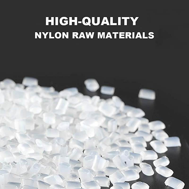 ties 16 inch Cable Nylon ties Heavy duty cable ties100 per pack Environmentally friendly Industrial quality Uses 3 latches for stronger locks With 60 Pounds Tensile White