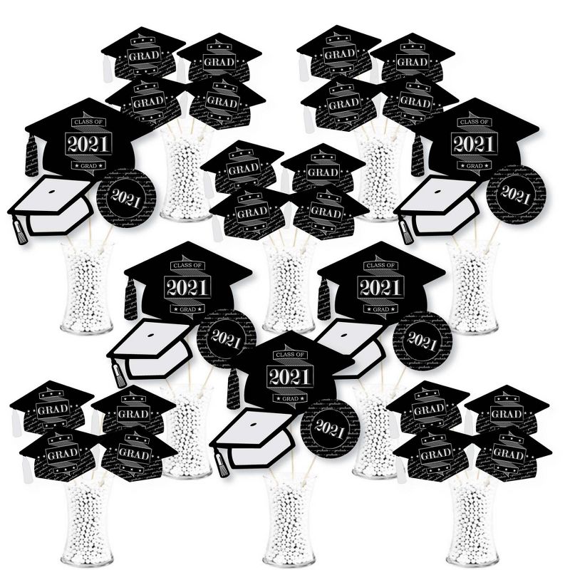 Big Dot of Happiness Senior Strong - Hanging Porch Class of 2021 Graduation Party Outdoor Decorations - Front Door Decor - 1 Piece Sign
