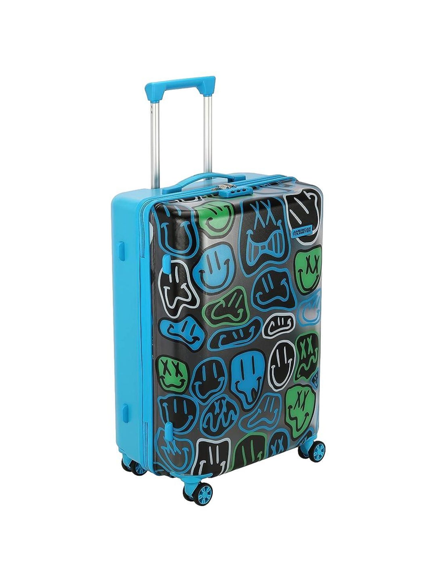 American Tourister Swag-on Multicolor Printed Hard Medium Trolley Bag - 57 cm