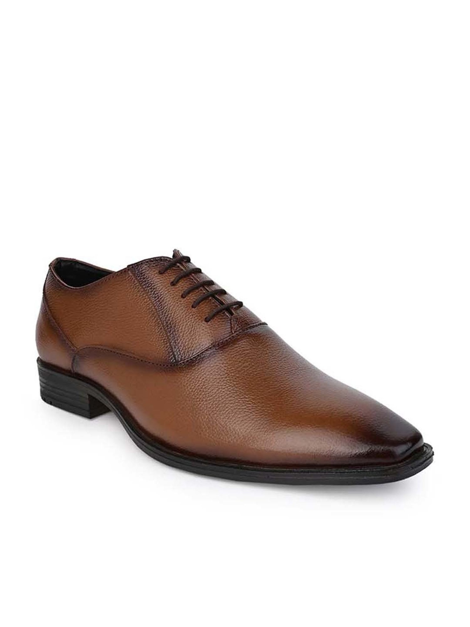 Alberto Torresi Men's Tan Oxford Shoes