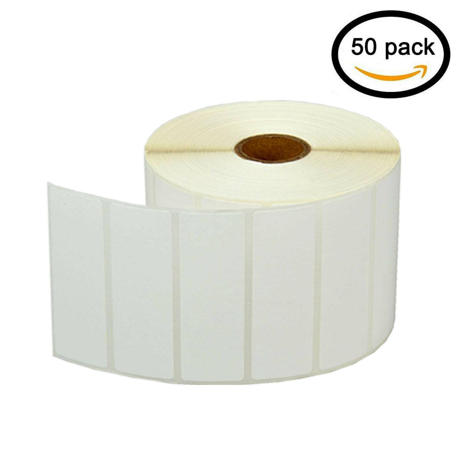 GREENCYCLE 50 Roll (2000 Labels/Roll) Compatible Direct Thermal Paper Label 3x1 inch 1'' Core Blank Shipping Address Barcode Multi-function Labels For Zebra LP-2742 LP-2844 LP-2844Z Label Printer