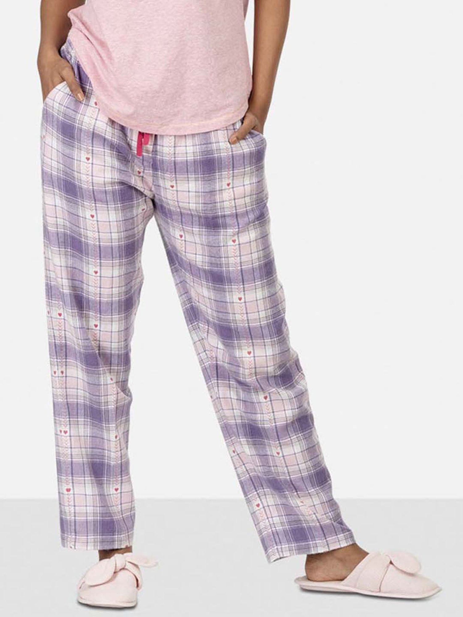 The Calm Collective Lavender Tessa Slim Fit Pajama