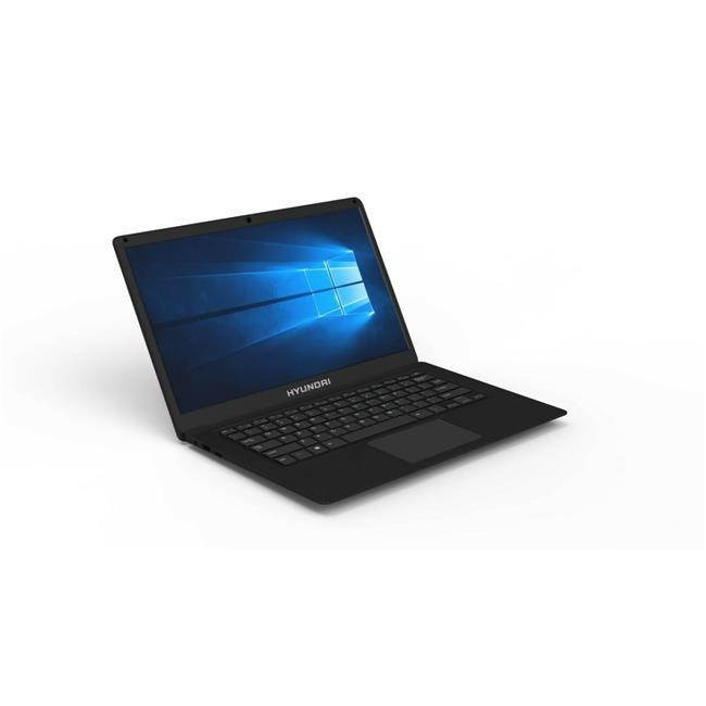 Hyundai Thinnote L14WB2BK 14.1"  Celeron Laptop 4GB/64GB + HDD Slot  Win 10 Home S Mode Black