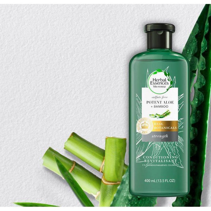 Herbal Essences bio:renew Bamboo + Potent Aloe Conditioner for Strength - 13.5 fl oz