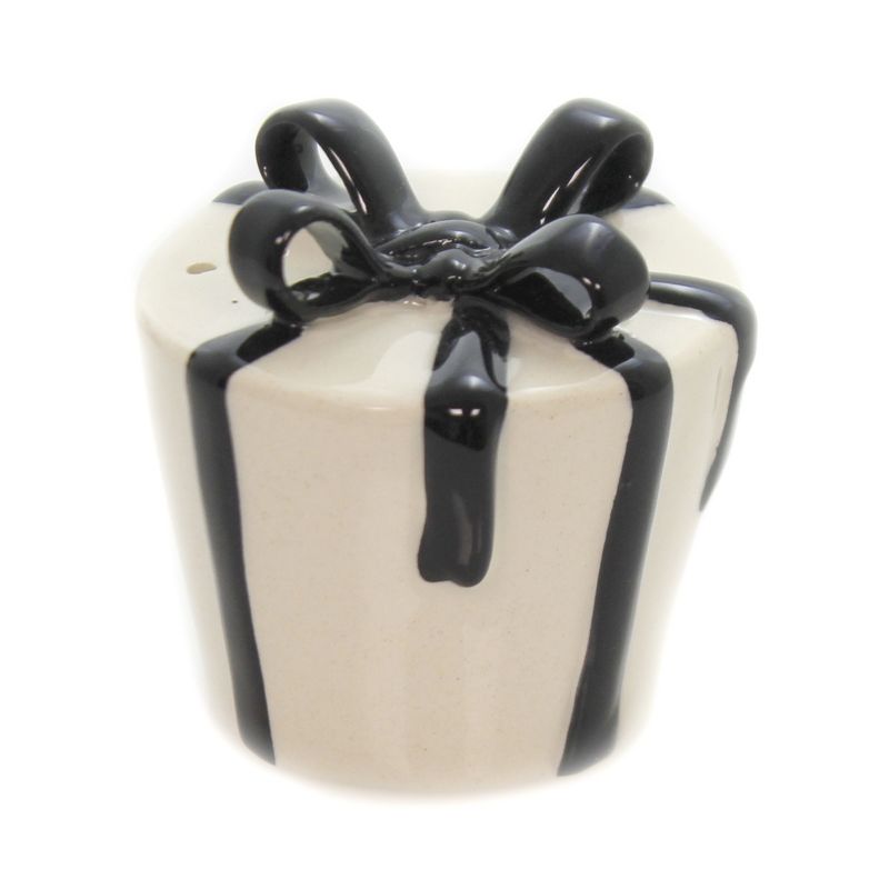 Tabletop 5.0" Penguin W/ Present Salt/Pepper Aquatic  Flightless Birds Cosmos Gifts Corp.  -  Salt And Pepper Shaker Sets