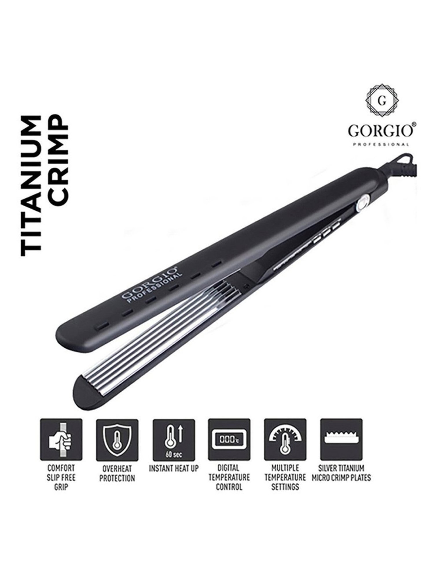 HNK Frizz Hair Crimper (Green)