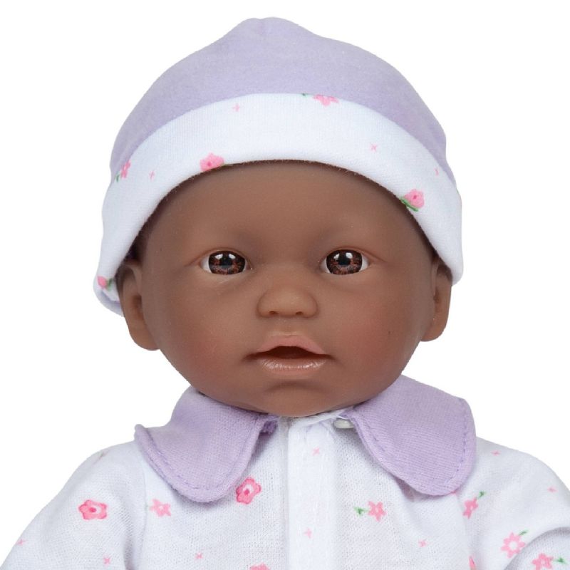 JC Toys La Baby 11" Baby Doll - Purple Outfit