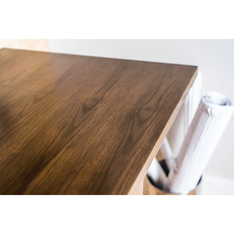 Aiden Writing Desk Deco Walnut Brown - Haven Home