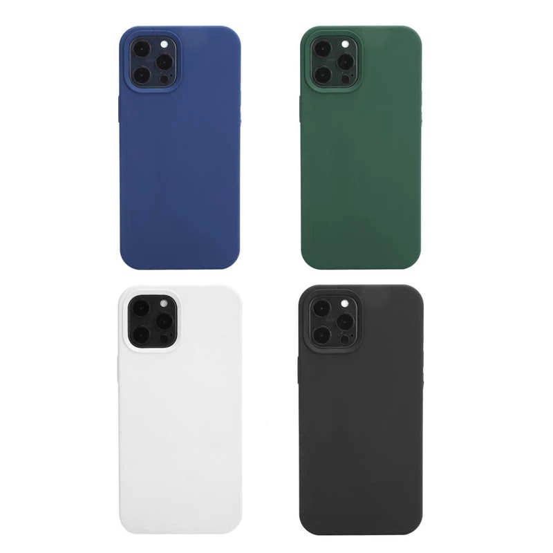 smartphone case Mobile Phone Case Liquid Silicone Shockproof Phone Protection Cover for iPhone 12 ProMax shockproof fitted