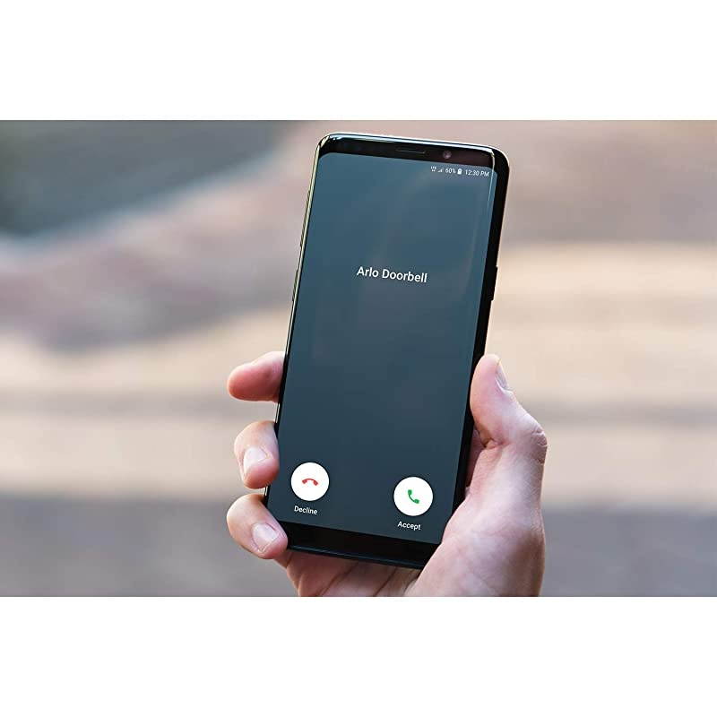 Doorbell amp Chime Kit Audio Doorbell with Amplified Chime No Camera | Wirefree Smart Home Security Weatherresistant Works with  Alexa