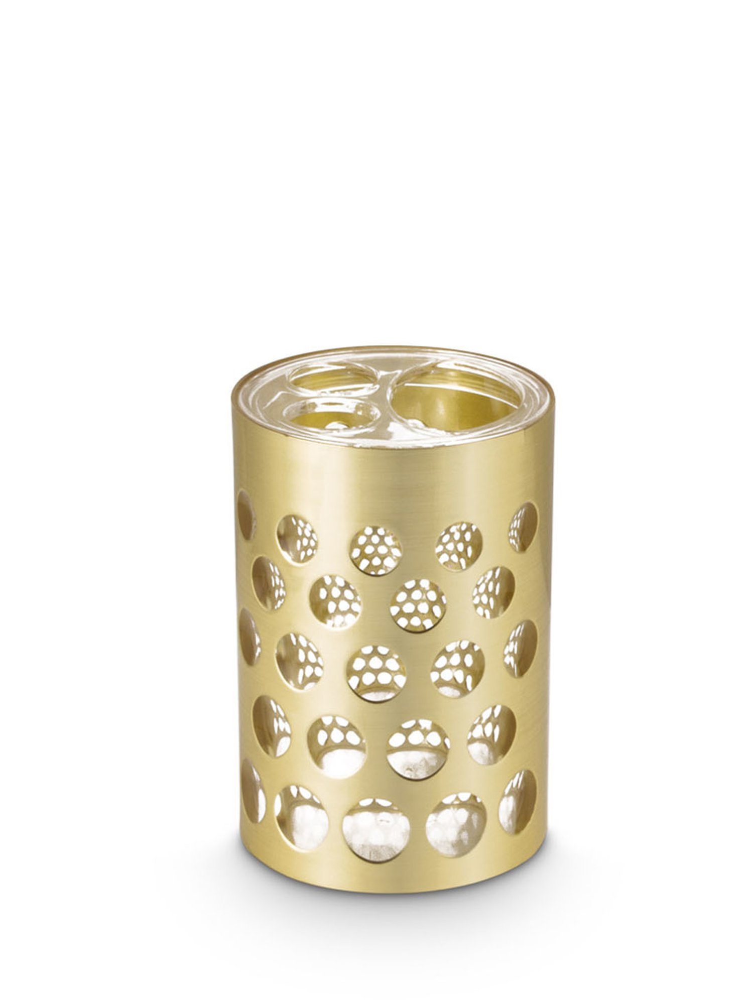 Freelance Gold Polyresin Set of 4 Bathroom Accessories