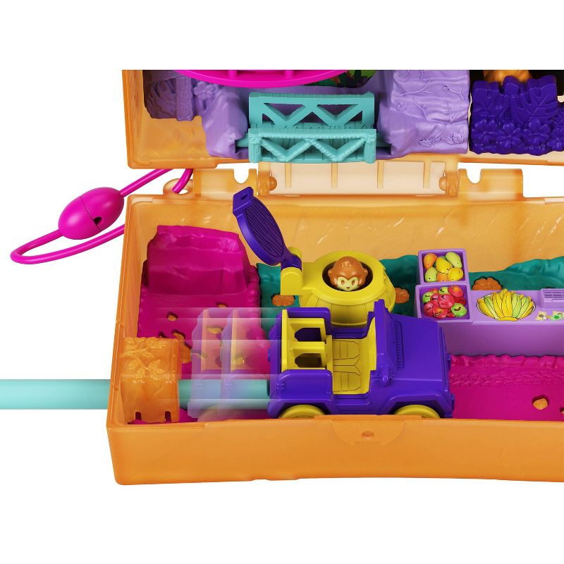 Polly Pocket Jungle Safari Compact Playset