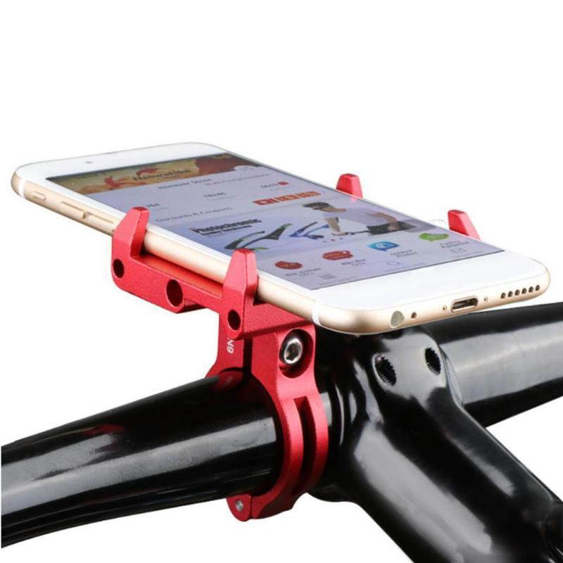 GUB Aluminium Alloy Phone Mount bracket Stand Mountain Bike Mobile Phone Holder Bicycle phone holder For Cycling Cradle Clamp