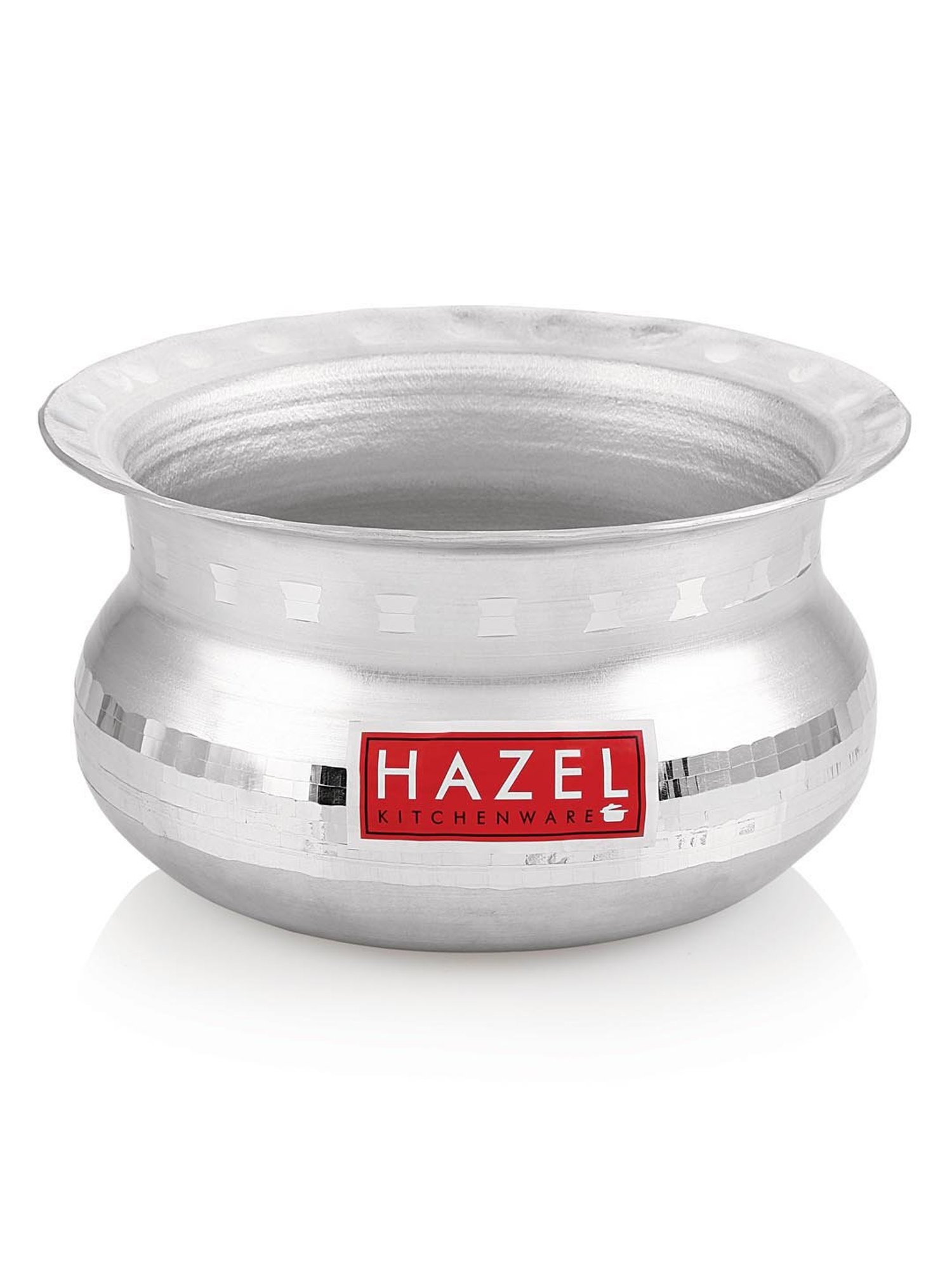 Hawkins Silver & Transparent Stainless Steel 19 cm Gas Compatible Handi With Lid (2 L) - Set of 1
