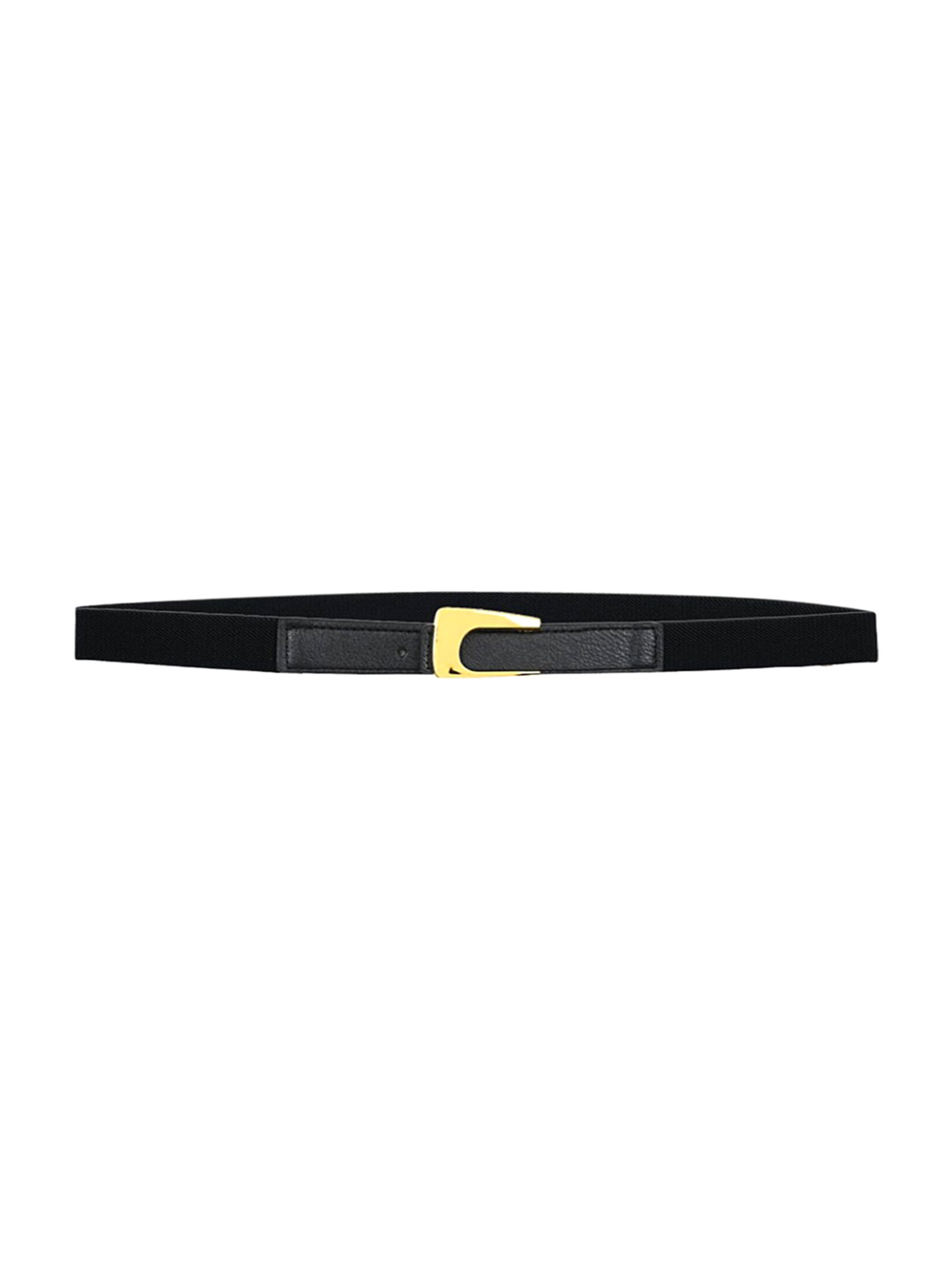 Kazo Black Casual Belt for Women