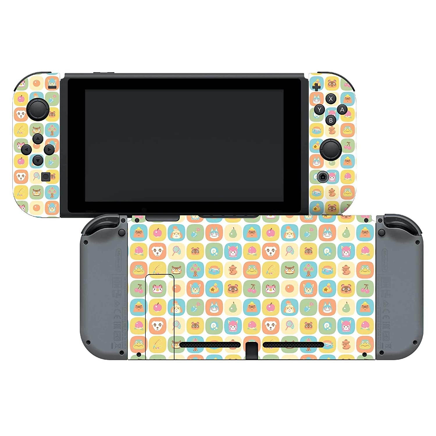 Controller Gear Aunthentic & Officially Licensed Animal Crossing: New Horizon - "Ripe for Picking" Nintendo Switch Skin Bundle