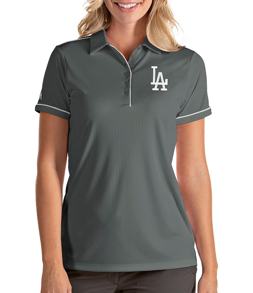 Antigua Women's MLB Salute Short-Sleeve Polo Shirt