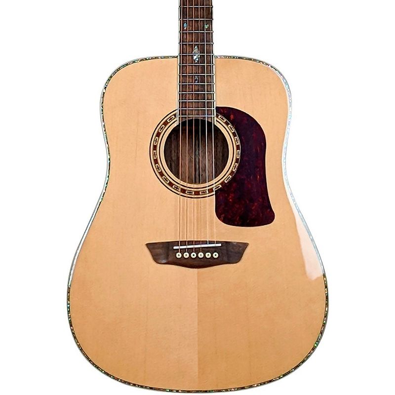 Washburn Heritage Elite HD80 Dreadnought Acoustic Guitar Gloss Natural