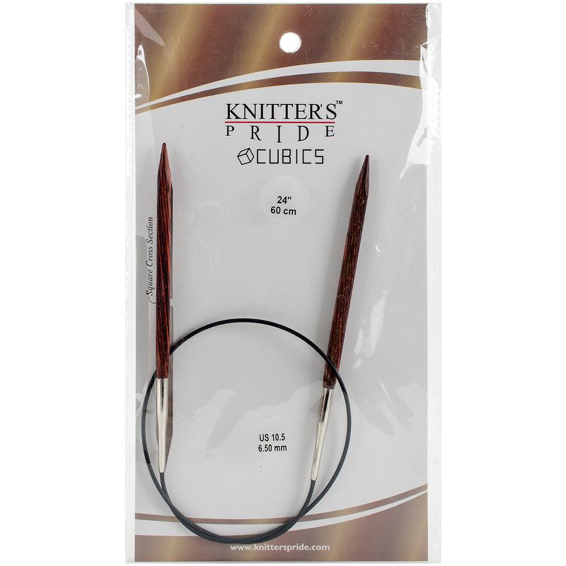 Knitter's Pride-Cubics Fixed Circular Needles 24"-Size 10.5/6.5mm