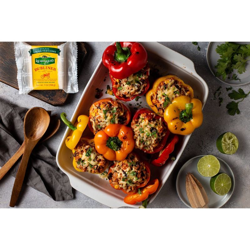 Kerrygold Grass-Fed Dubliner Irish Cheddar Cheese - 7oz