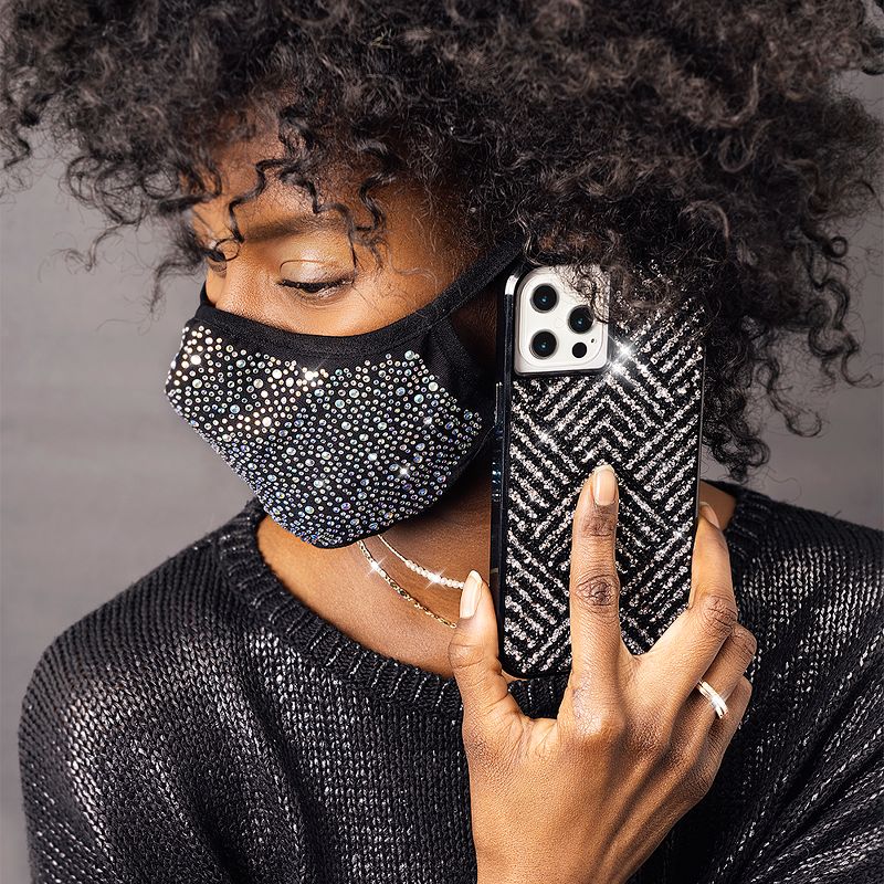 Copper Compression Infused Face Mask - Black - L/XL