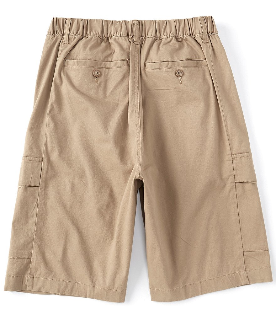 Caribbean Stretch 10#double; Inseam Cargo Shorts