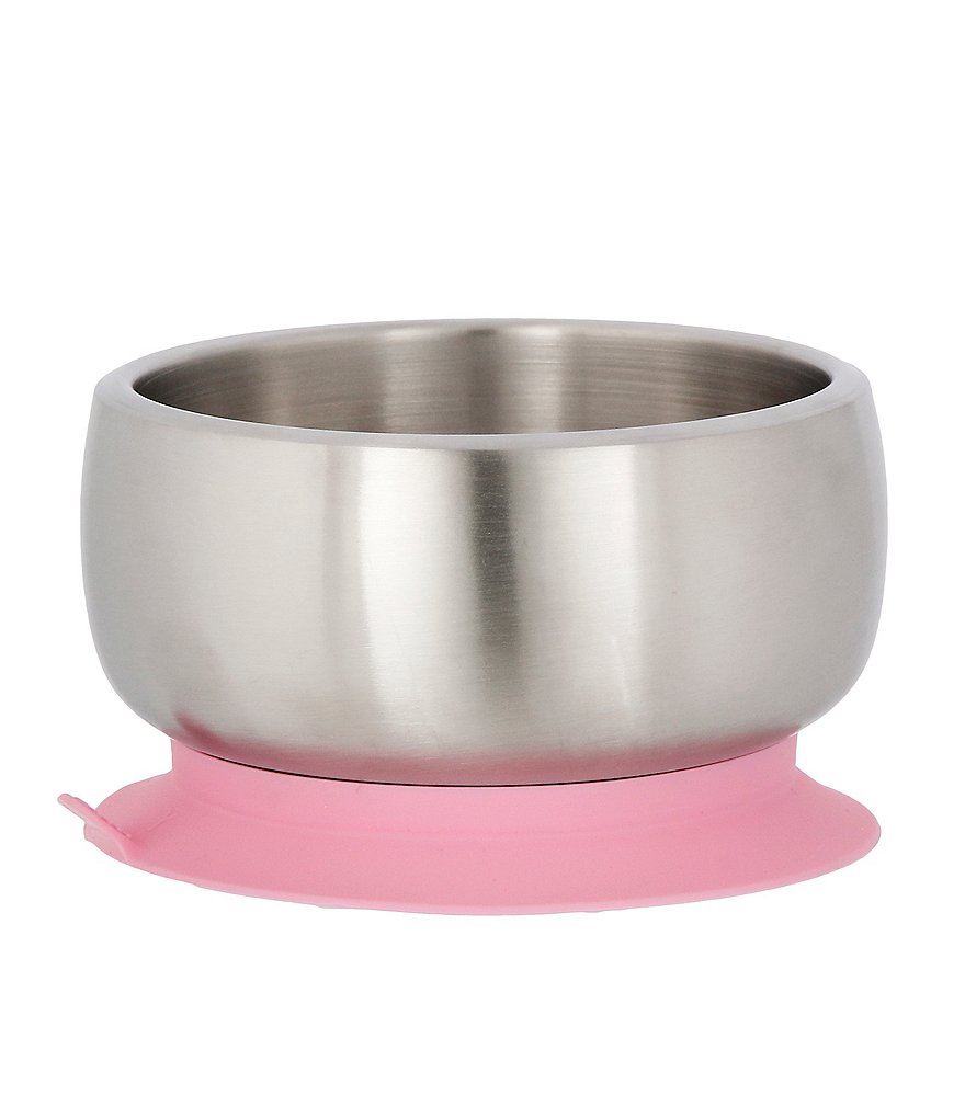 Avanchy Stainless Steel Suction Baby Feeding Bowl & Air Tight Lid